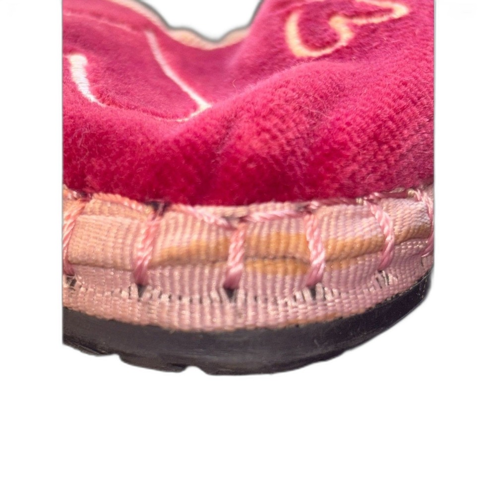 Flabelus Intimately FP Velvet Magenta Flats Sz 7.5 Valentines Romantic feminine - Picture 8 of 11